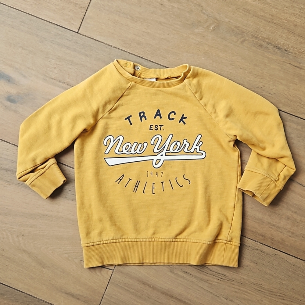 H&M Toddler Size 3T Yellow Sweater
